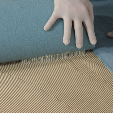 Resilient, LVT and textile materials
