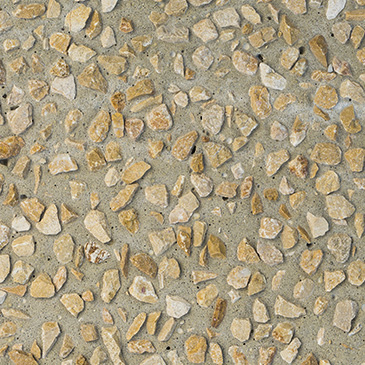 Architectural exposed aggregate concrete surfaces